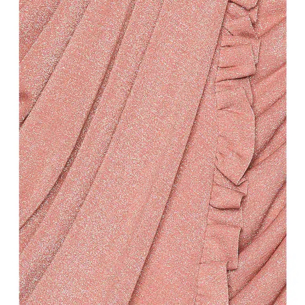 LPA Roksana One-Shoulder Ruched Cocktail Dress - Picture 4 of 6
